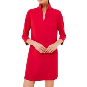 TUCKERNUCK Red Ponte Clifton Dress Small